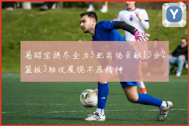 葛昭宝拼尽全力5犯离场贡献13分2篮板3助攻展现不屈精神